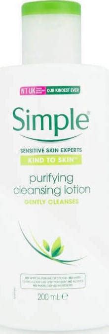 Simple Kind To Skin Purifying Cleansing Lotion 200ml Skroutzgr