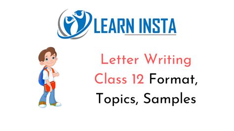 Letter Writing Class 12 Format Topics Samples