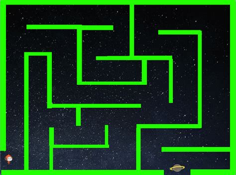 Lost In Space Maze Game For Beginner Game Designers Pinnguaq