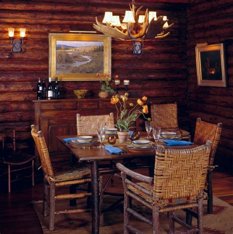 Choose the dining room table design that defines your family's style and character. 15 Warm & Cozy Rustic Dining Room Designs For Your Cabin