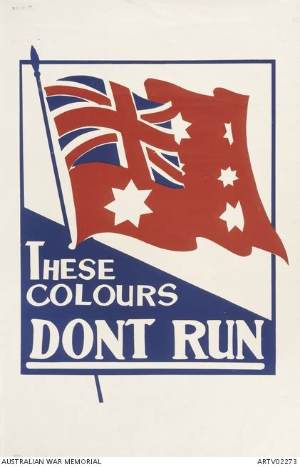 These Colours Dont Run Australian War Memorial