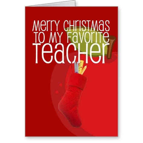 7 Best Merry Christmas Printable Teacher T Card Pdf For Free At Printablee
