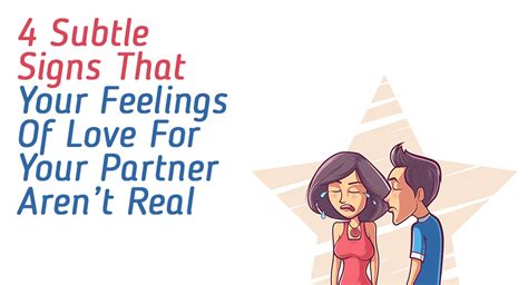 4 subtle signs that your feelings of love for your partner aren t real relationship rules