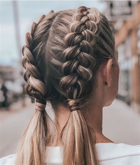 Trendy Braided Hairstyles In Summer Ponytail Hairstyles For Long Hair
