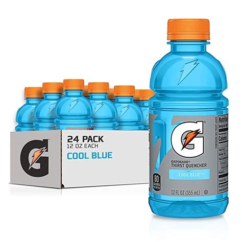 591ml Gatorade Blue Cool Pack Of 24