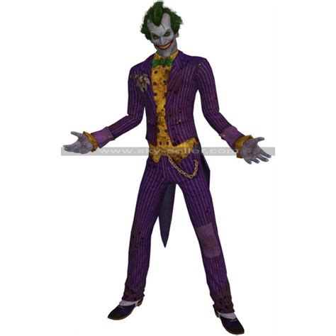Batman Arkham City Joker Arkhamverse Cosplay Costume
