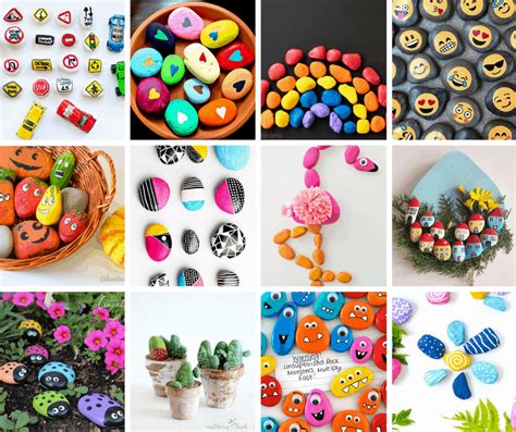 Rock Painting Ideas Roundup Of 30 Painting Ideas For Kids