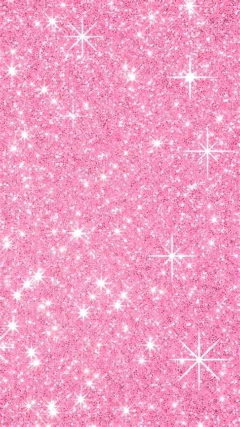 Pastel Pink Glitter Aesthetic