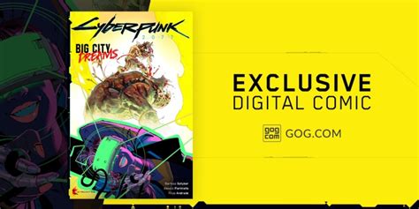 Cyberpunk 2077 Big City Dreams Digital Comic Comes With Gog Purchase