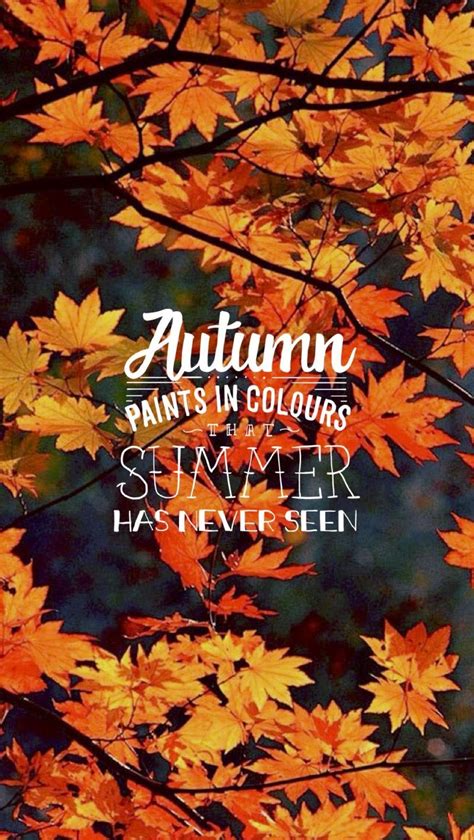 Autumn Sayings Wallpapers Wallpaper Cave