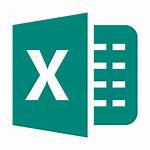 Excel Icon Microsoft Transparent Office Icons Computer