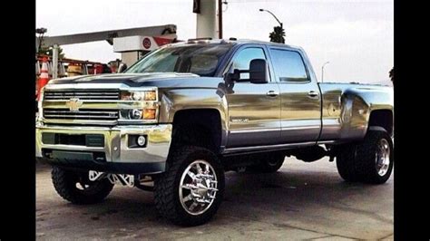 20 custom wheels in chrome or black (exchange). 2015 Chevrolet Silverado 3500 HD Dually. Lifted life ...