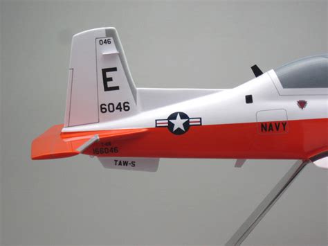 Beechcraft T 6 Texan Ii Custom Express Model Airplane Navy Aim