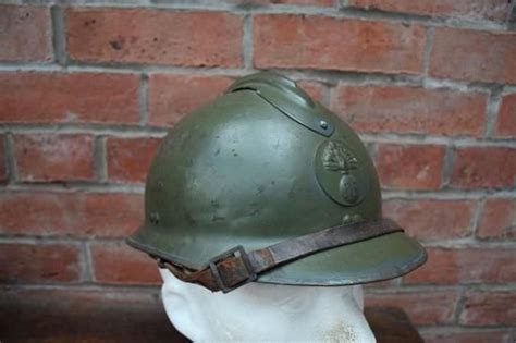 Original Ww2 Vintage 1939 1945 French Army Infantry Helmet