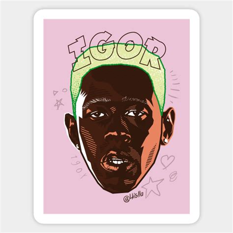 Tyler The Creator Igor Stickers Art And Collectibles Marker