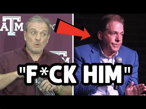 Jimbo Fisher EXPOSES Nick Saban After Being CALLED OUT YouTube