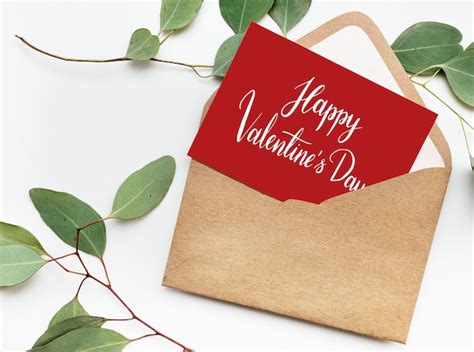 Free Photo Valentines Card With Envelope