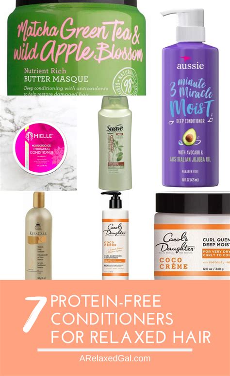 7 Protein Free Hair Conditioners For Relaxed Hair Relaxed Hair Care