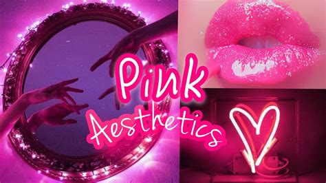 Aesthetic Clips Pink Aesthetic Edits 💖 Youtube