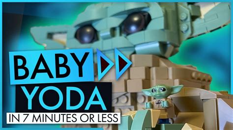 Lego Star Wars Speed Build The Child 75318 Baby Yoda Speed Build