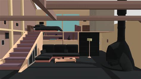 Steven Universe House Room 3d Model By Renzo48 026778b Sketchfab