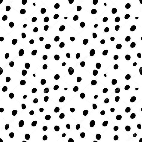 Seamless Pattern With Polka Dot Texture Vector Image By