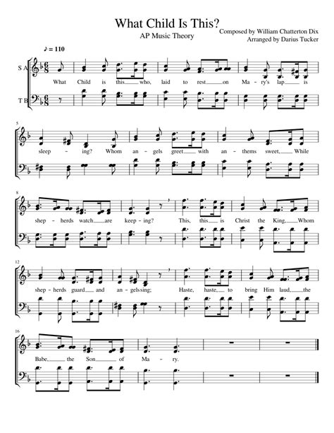 What Child Is This Sheet Music Download Free In Pdf Or Midi
