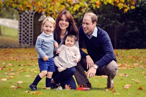 Kate Middletons 2015 Christmas Card Double The Babies Double The Fun