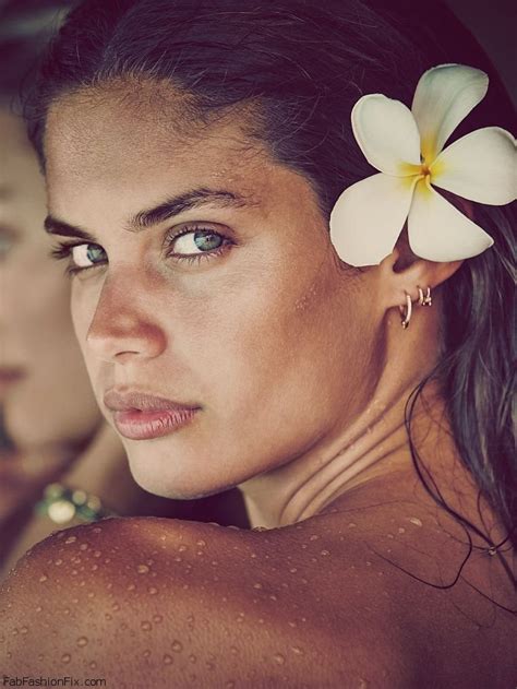Bronzed Goddess Sara Sampaio Wows In The New Victoria’s Secret Photoshoot June 2016 Fab