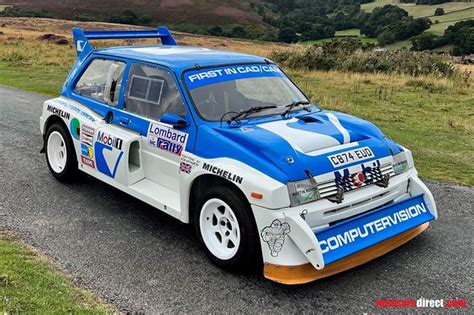 1985 Mg Metro 6r4 Works Rally Car