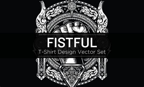 Fistful T-Shirt Design Graphic by Go Media's Arsenal and Dedda Sutanto