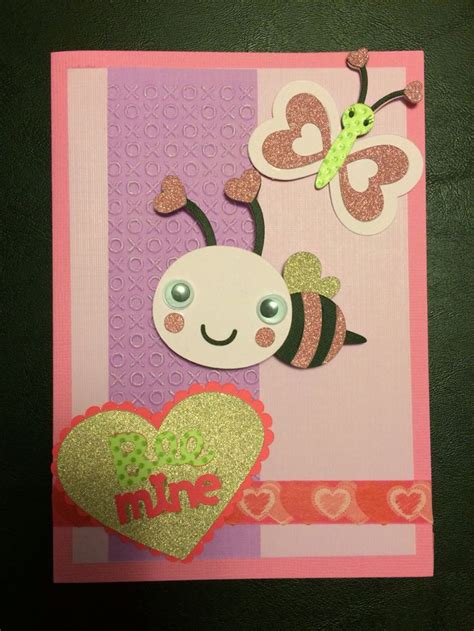 Valentine Card Made Using My Cricut Explore In Design Space I Used The