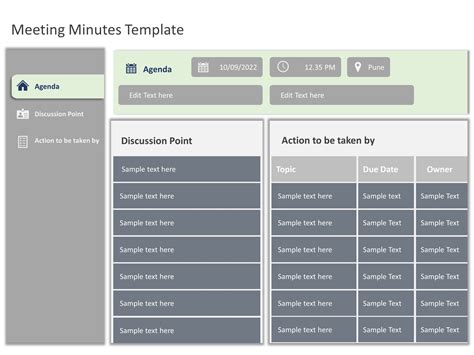 Meeting Minutes PowerPoint Template Lupon Gov Ph