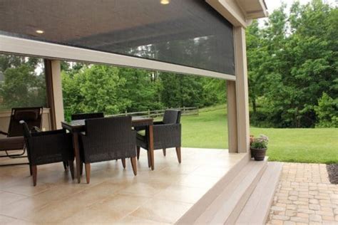 The Benefits Of Retractable Patio Screen Systems Acadian Windows And Siding
