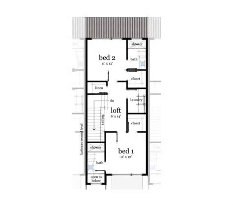 Row Home Floor Plans Floorplansclick