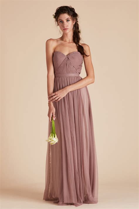 Christina Convertible Tulle Bridesmaid Dress In Sandy