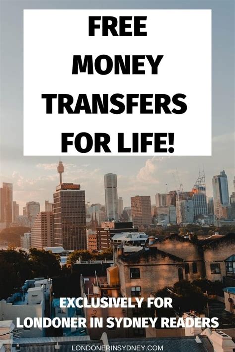 Dba xe usa, licensed as a money transmitter by the new york state department of financial services; Free Money Transfers - Londoner In Sydney