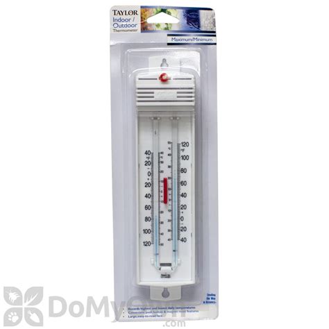 Taylor Precision Products Indooroutdoor Minimummaximum Thermometer