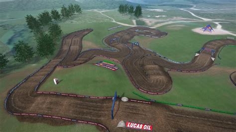 2015 High Point Motocross Animated Track Map Youtube