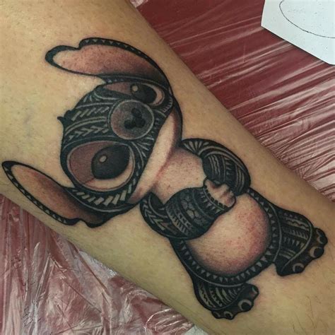 Its A Maori Style Stitch I Love It Stitch Tattoo Lilo And Stitch