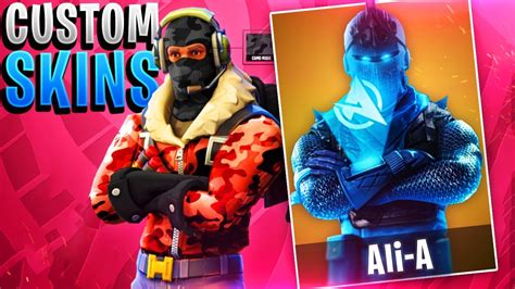 Create Your Own Skins How To Use Custom Skins In Fortnite Battle A40