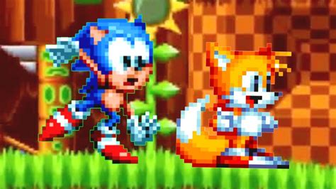 If Tails Was A Regular Fox Sonic Mania Plus Mods Youtube