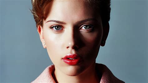 Red Lips Scarlett Johansson Actress Hd Wallpaper Pxfuel