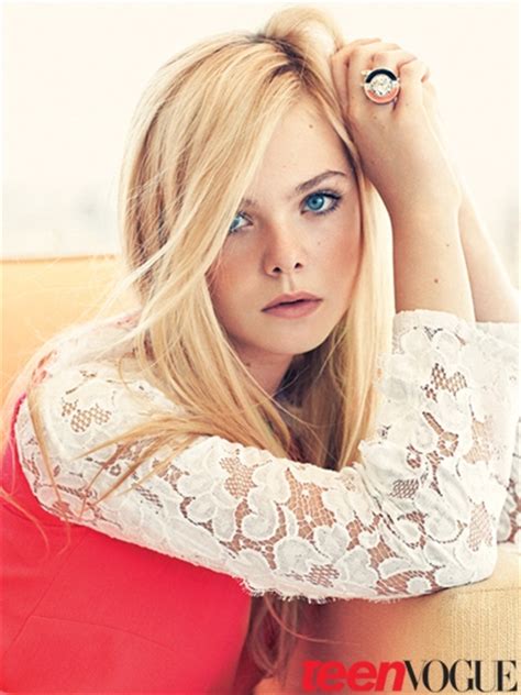 Elle Fanning Covers Teen Vogue February 2012