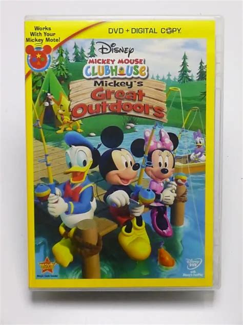 Mickey Mouse Clubhouse Mickeys Great Outdoors Dvd Disney 5 Ep