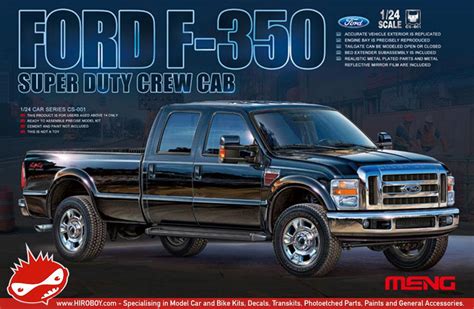 124 Ford F 350 Super Duty Crew Cab Model Kit Mngcs 001 Meng Model