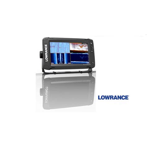 Single transducer for flat to hull mounting or fits deadrises up to 5 degrees with fairing block. Lowrance Elite-9 Ti Chirp Mid/High/TotalScan