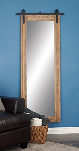Premium quality craftsmanship, 100% satisfaction guaranteed. Deco 79 84247 Framed Wood and Metal Wall Mirror, 32x2x70 ...