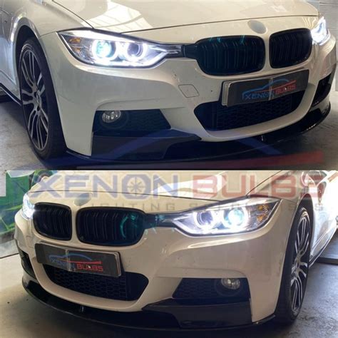 GBrite BMW F Bi Xenon Headlamps Same As Oem Genuine Angel Eyes LED