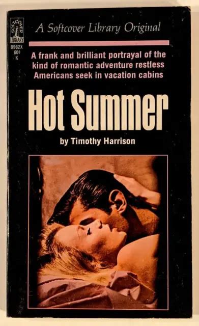Hot Summer By Timothy Harrison 1966 Softcover Library Vintage Paperback